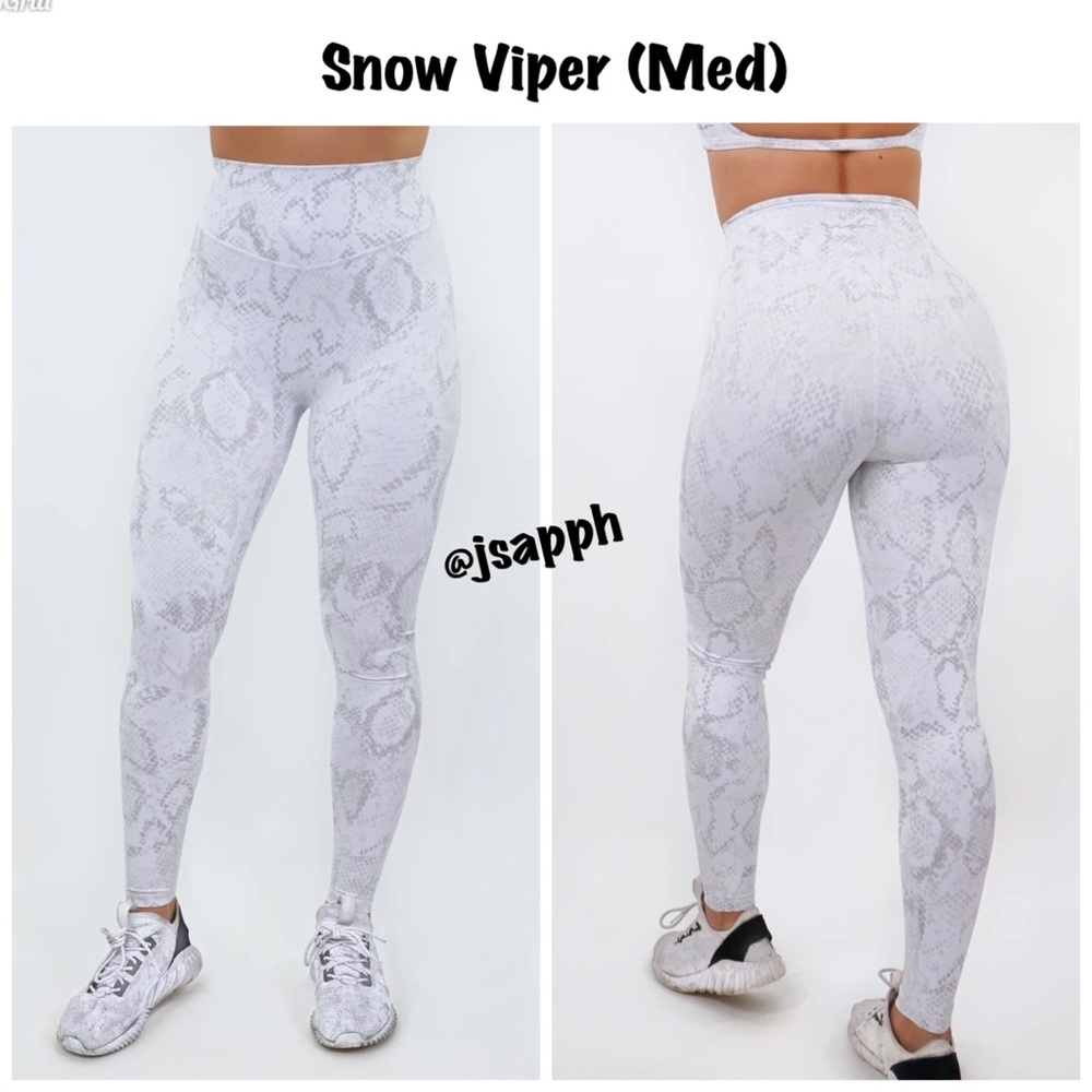 Tier Activewear Bare Leggings - Snow Viper
